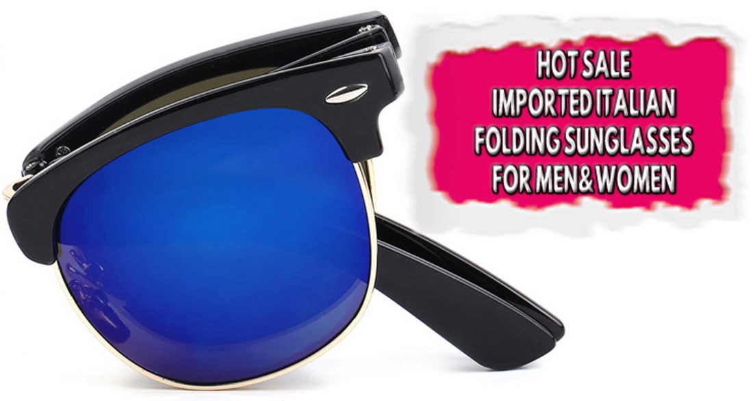 Italian Folding Sunglasses