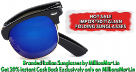 Imported Folding Sunglasses